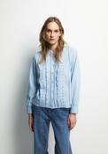 Romantic-Style Shirt - Blue image
