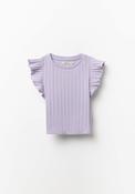 Rib-Knit Top - Purple image