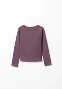 Ribbed Top - Dark Purple
