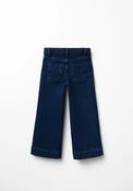 Embroidered Jeans - Denim Dark Blue
