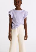 Marine Denim Trousers - Cream