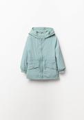 Hooded Raincoat - Green