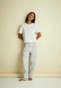 Soft Cotton Pyjama Set - Grey Medium