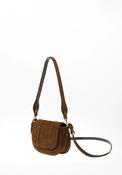 Leather Saddle Bag - Brown