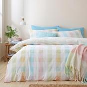 Pastel Check Duvet Cover Set