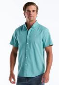 Short Sleeve Oxford Shirt - 428 Aquarelle image