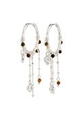 Mylan Silver Plated Earrings - Silver