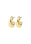 Jennings Gold Plated Hoop Earrings - Gold
