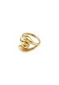 Jennings Gold Plated Ring - Gold