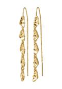 Eliyah Gold Plated Chain Earrings - Gold