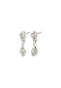 Eliyah Silver Plated Earrings - Silver