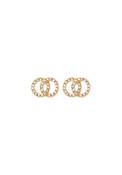 Jolina Gold Plated Earrings - Gold