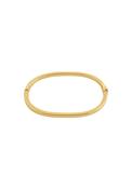 Alaia Gold Plated Bangle - Gold