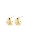 Alexane Gold Plated Chunky Mini Hoop Earrings - Gold