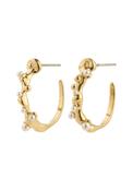Hadley Gold Plated Earrings - Gold
