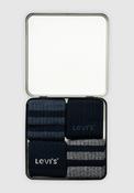 Sock in Tin Box 4 Pack - Cream