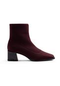 Stretch Ankle Boot - Red