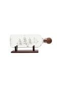 Decanter Ship In A Bottle With Stand - Clear