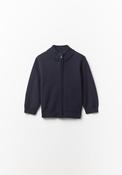 Zip Cardigan - Blue