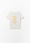Cheetah T-shirt - White image