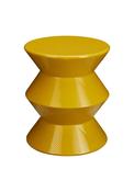 Metal Glossy Table - Yellow