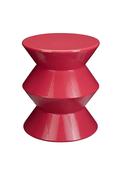 Metal Glossy Table - Pink