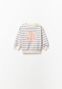 Striped 'Always Better Together' Sweatshirt - Purple