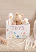 Goose With Flowers Toy Crate - Multi