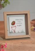 Robin Song Pebble Plaque - Multi