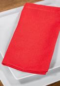 Set Of 4 Recycled Napkins - Red