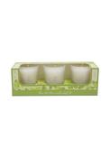 Zesty Lemongrass Votive Trio Set - Multi