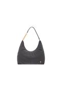 Soft Touch Slouchy Shoulder Bag - Jet Black