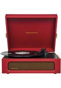 Voyager Portable Turntable Bluetooth Briefcase - Red