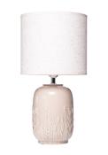 Stoneware Table Lamp - Cream