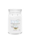 Signature Large Jar Candle - Clean Cttn
