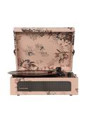 Voyager Portable Turntable with Built-in Bluetooth Receiver - Floral - CR8017B-FL4 image