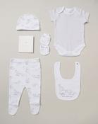 Baby 6 Piece Gift Set - White image