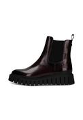 Chelsea Ankle Platform Boots - Bordo/black