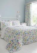 100% Cotton Botanics Bedspread 230cm x 220cm - Purple