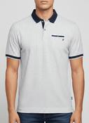 Danny Aop  Polo - Ecru/navy image