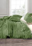Jumbo Cord Duvet Cover Set - Green