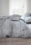 Jumbo Cord Duvet Cover Set - Grey