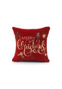 Floral Merry Christmas Cushion