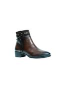 Low Side Trim Ankle Boot - Dk Brown