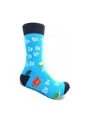 Go On, Go On, Go On Socks - Blue / Grey
