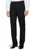 Traditional Hopsack Trouser - Black