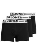 Steven Solid Trunks 3 Pack - Black