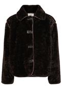 Asta Faux Fur Jacket - Brown