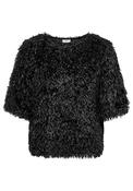 Marta Life Relaxed Oversized Top - Black
