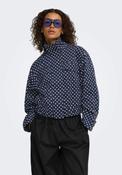 Naomi Long Sleeve Jacket - Sky Captain White Dots